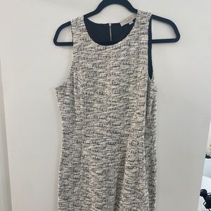 Loft White Work Dress